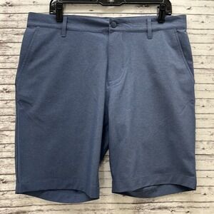 Adidas Ultimate 365 Dobby Tex Men's Size 34 Preloved Ink Golf Shorts IQ2938